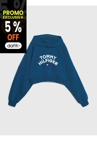 Saco De Niña Con Gorro Y Logo Tommy Hilfiger Tommy Hilfiger