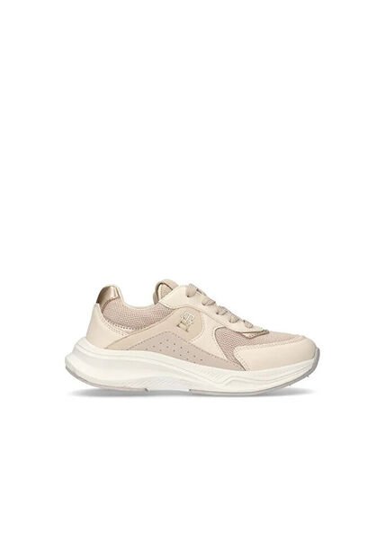 Tenis Blanco Bajas Con Cordones Tommy Hilfiger