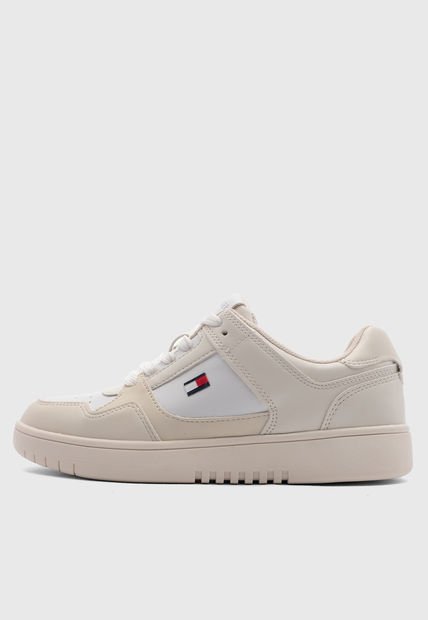 Tenis Beige-Blanco TOMMY HILFIGER