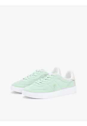 Tenis Verde Heritage Con Monograma TH Tommy Hilfiger