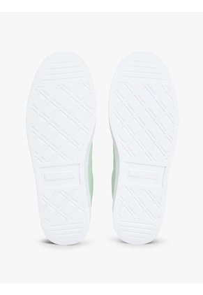 Tenis Verde Heritage Con Monograma TH Tommy Hilfiger