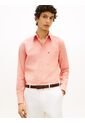 Camisa Naranja Oxford Ligera De Corte Regular Tommy Hilfiger de Tommy Hilfiger