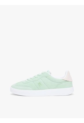 Tenis Verde Heritage Con Monograma TH Tommy Hilfiger