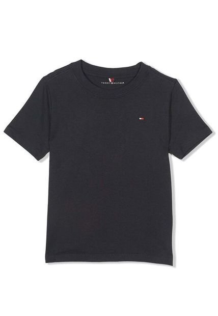 Camiseta De Niño Azul Nantucket Con Logo Tommy Hilfiger