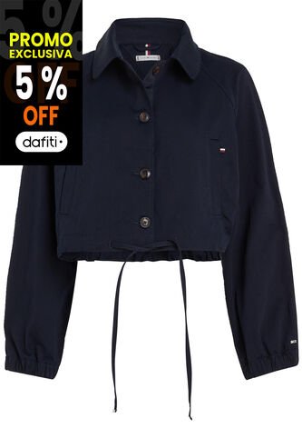 Chaqueta Con Corte Cropped Tommy Hilfiger Tommy Hilfiger