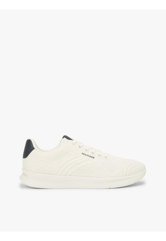 Tenis Blanco De Punto Ligero Con Logo Tommy Hilfiger Tommy Hilfiger