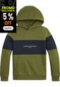 Saco Essential Color Block Con Logo Niño Verde Tommy Hilfiger de Tommy Hilfiger
