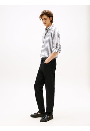 Jeans Negro Denton De Color Negro Tommy Hilfiger
