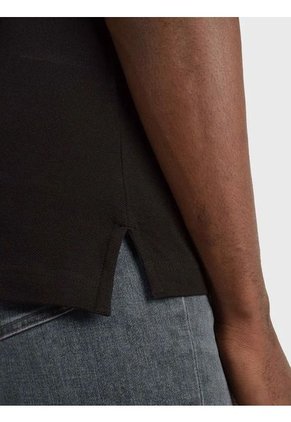 Polo 1985 Collection De Piqué Y Corte Slim Hombre Negro Tommy Hilfiger