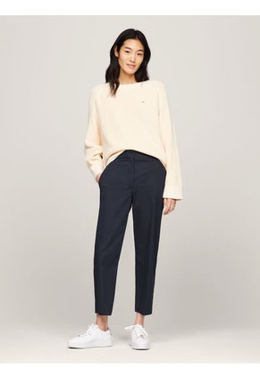 Pantalón Azul Chino Recto Slim Tommy Hilfiger