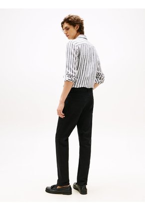 Jeans Negro Denton De Color Negro Tommy Hilfiger