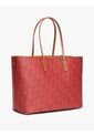 Bolso Rojo Tote Signature Monoplay Tommy Hilfiger de Tommy Hilfiger