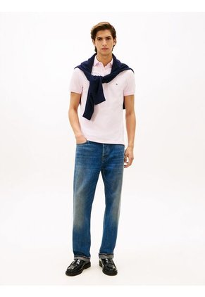 Polo Rosada Para Hombre Tommy Hilfiger