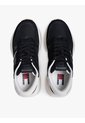 Tenis Negro Con Mezcla De Texturas Tommy Hilfiger de Tommy Hilfiger