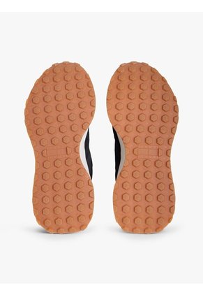 Tenis Negro Con Mezcla De Texturas Tommy Hilfiger