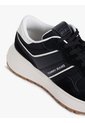 Tenis Negro Con Mezcla De Texturas Tommy Hilfiger de Tommy Hilfiger