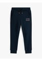 Jogger Azul Con Bajo Ajustado Y Logo Para Niño Tommy Hilfiger de Tommy Hilfiger