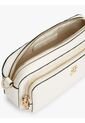 Bolso Beige Cruzado Tipo Cámara Con Monogramas TH Tommy Hilfiger de Tommy Hilfiger