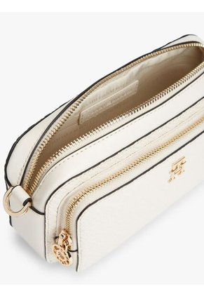 Bolso Beige Cruzado Tipo Cámara Con Monogramas TH Tommy Hilfiger