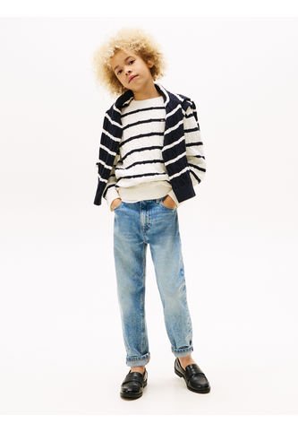 Saco De Rayas Tejido De Punto Trenzado Para Niño Tommy Hilfiger Tommy Hilfiger