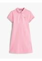 Vestido Rosado Tipo Polo Con Cuello A Contraste Tommy Hilfiger de Tommy Hilfiger