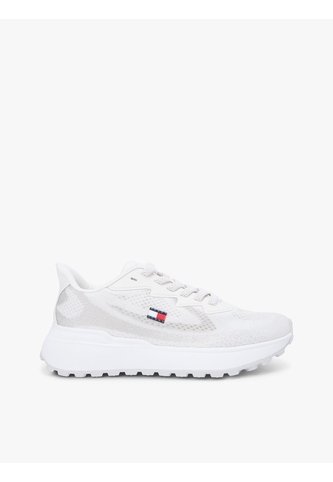 Tenis Blanco De Malla Con Suela Dentada Tommy Hilfiger Tommy Hilfiger
