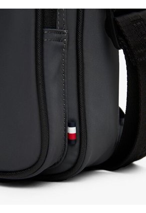 Bolso Gris Reporter Con Logo Metálico Tommy Hilfiger