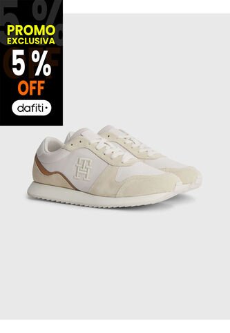 Tenis Estilo Running Con Monograma Para Hombre Tommy Hilfiger Tommy Hilfiger
