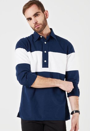 Camisa Azul-Blanco Tommy Hilfiger