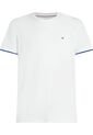 Camiseta Blanca De Corte Slim Con Logo Tommy Hilfiger de Tommy Hilfiger