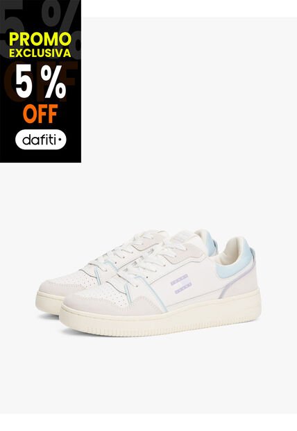 Tenis Multicolor Con Suela Dentada Tommy Hilfiger