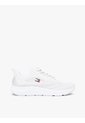 Tenis Blanco En Punto Jacquard Con Logo Tommy Hilfiger de Tommy Hilfiger