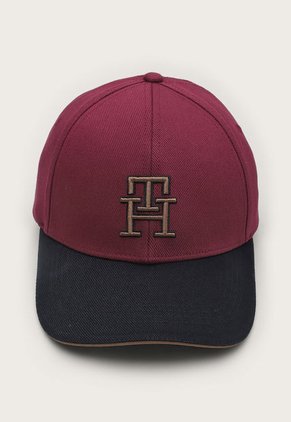 Gorra Vinotinto-Azul-Café Tommy Hilfiger