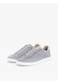 Tenis Gris De Ante Con Logo En Relieve Tommy Hilfiger de Tommy Hilfiger