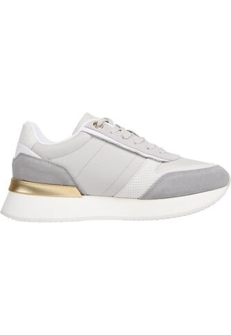 Tenis Gris Con Paneles Metalizados Tommy Hilfiger Tommy Hilfiger