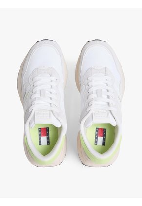 Tenis Con Mezcla De Texturas Tommy Hilfiger