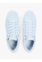 Tenis Celeste De Ante Con Logo Metalizado Tommy Hilfiger de Tommy Hilfiger