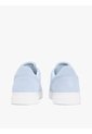 Tenis Celeste De Ante Con Logo Metalizado Tommy Hilfiger de Tommy Hilfiger