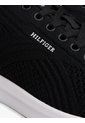 Tenis Negro De Punto Ligero Con Logo Tommy Hilfiger de Tommy Hilfiger
