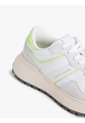 Tenis Con Mezcla De Texturas Tommy Hilfiger