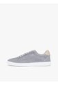Tenis Gris De Ante Con Logo En Relieve Tommy Hilfiger de Tommy Hilfiger