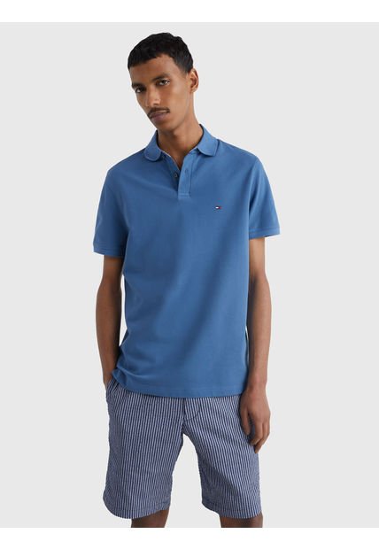 Polo Para Hombre Azul Tommy Hilfiger