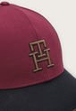 Gorra Vinotinto-Azul-Café Tommy Hilfiger de Tommy Hilfiger