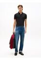 Polo Negro Slim Con Manga Corta Tommy Hilfiger de Tommy Hilfiger
