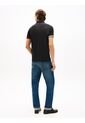 Polo Negro Slim Con Manga Corta Tommy Hilfiger de Tommy Hilfiger