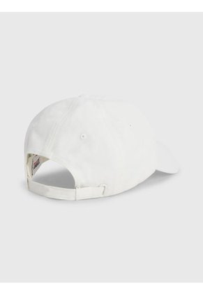 Gorra De Béisbol Con Logo Bordado Mujer Blanco Tommy Hilfiger