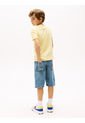 Camiseta Amarilla De Cuello Redondo Con Logo Tommy Hilfiger de Tommy Hilfiger