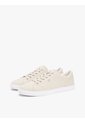 Tenis Beige De Diseño Bajo En Lona Tommy Hilfiger de Tommy Hilfiger