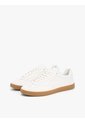 Tenis Blanco De Cuero Con Logo Metalizado Tommy Hilfiger de Tommy Hilfiger