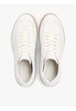Tenis Blanco De Cuero Con Logo Metalizado Tommy Hilfiger de Tommy Hilfiger